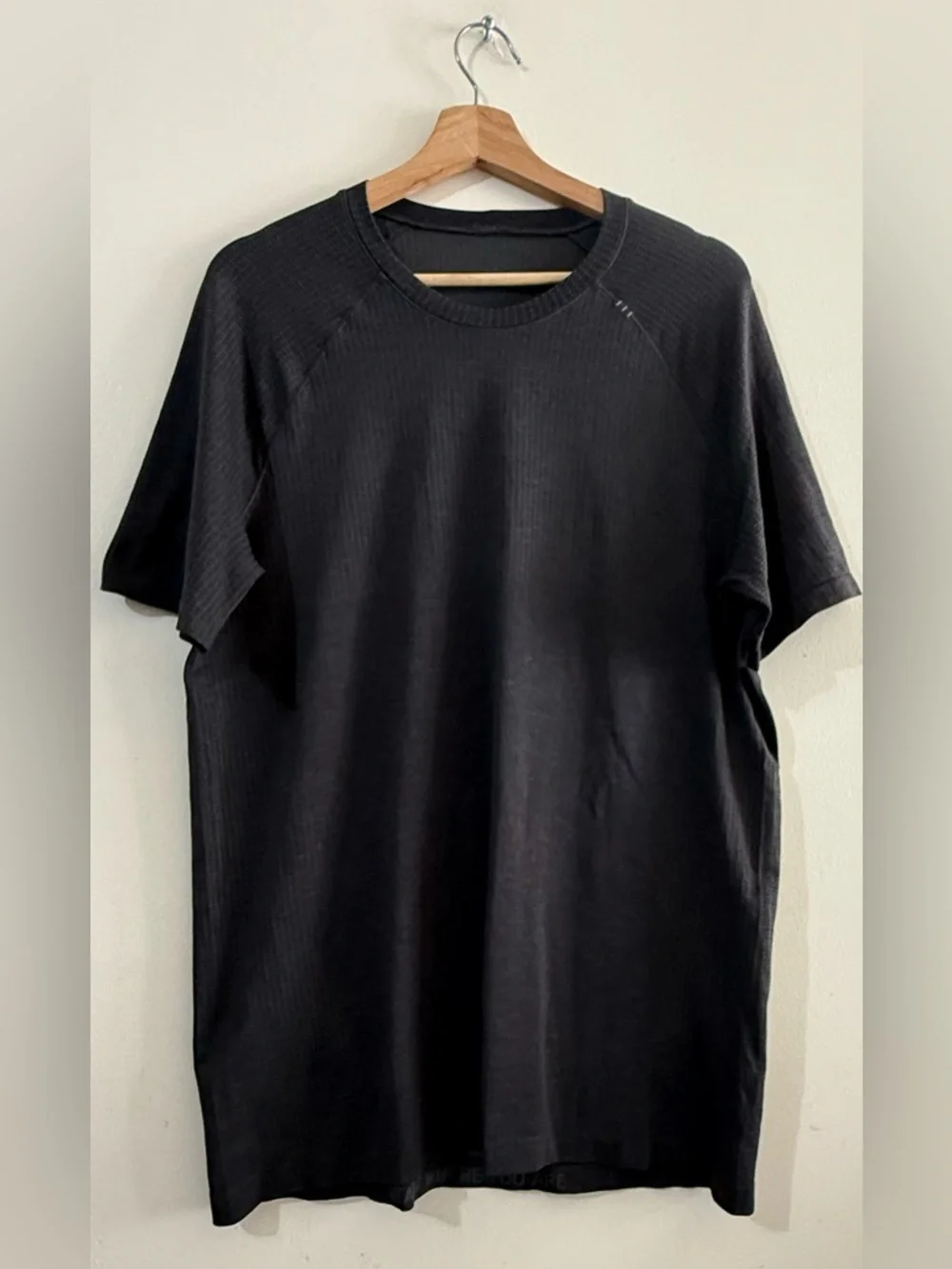 lululemon athletica Black Short Sleeve Performance Tee